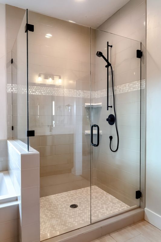 Compact Shower Setup